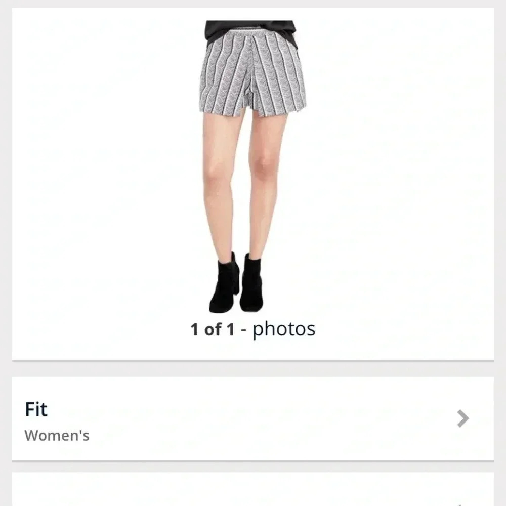 rachel roy woman shorts